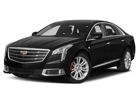 Black Cadillac XTS sedan